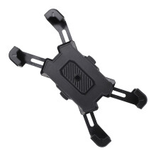 Support de téléphone à verrouillage par une touche, rotatif à 360, noir