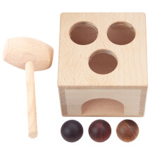 2Ensembles Jouet En Bois À Frapper Coloré Éducatif Pour Enfants
