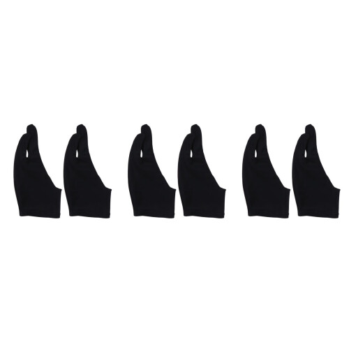 6Pièces Sketch Doigts Minces Anti-Sueur 2