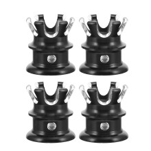 32Stk Schwarze Tankkappen Aluminium Legierung Sicher Haltbar