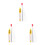 3Ensembles Kit Aiguilles Perlage Métal Plastique Ciseaux Usage DIY 7