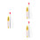 3Ensembles Kit Aiguilles Perlage Métal Plastique Ciseaux Usage DIY 10