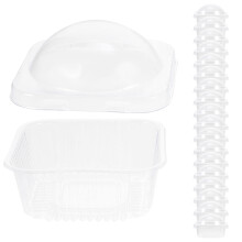 50Pièces Boîtes Transparentes Pour Cupcakes Chocolats