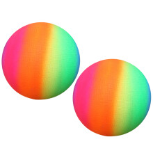 6Pièces Balles De Multicolores En PVC Pour Jeux Et Entraînement