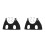 2Ensembles De Toilettage Pour En Polyester Noir Robuste 4