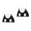 2Ensembles De Toilettage Pour En Polyester Noir Robuste 6