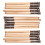 30Pièces Support Crayon Compact En Bois Fer Idéal École Bureau 1