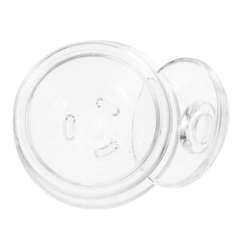2Sets Transparent Schüssel Mit Tablett Für Und Beilagen