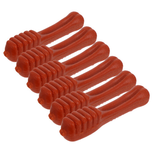 12Pièces Dents À Mâcher Pour Durable Bœuf Marron