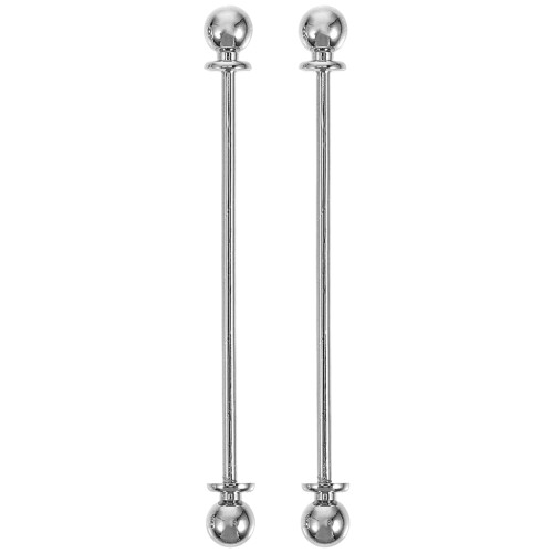 6Pièces Épingle Argent Décoration Costume Élégant