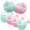 12Pcs Assorted Plastic Watering Can Small Garden Toy 1