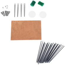5Ensembles Kit Réparation Saxophone Bois Métal Réed Cork Poids Variés