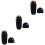 6Pièces Rouleaux Absorption Pierre Noir 7