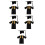 15Pièces Robe De Graduation À Pour Enfants Uni 3