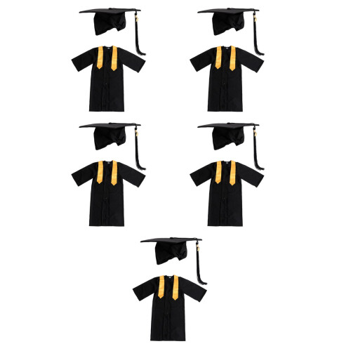 15Pièces Robe De Graduation À Pour Enfants Uni 2