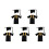 15Pièces Robe De Graduation À Pour Enfants Uni 4