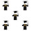 15Pièces Robe De Graduation À Pour Enfants Uni 7