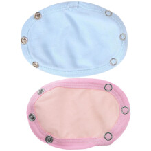 4Pcs Cotton Baby Bodysuit Extender Snap for Boys Girls Assorted Color