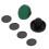7Sets Robuste Kunststoff Air Hockey Puck- Und Set 1