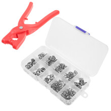 3Sets Metal Snap Button Kit with Pliers Multi Color for Sewing Crafts