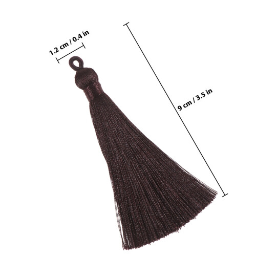20Pièces Tassels Boho Café Longs Pour Boucles D'oreilles Porte-Clés 2