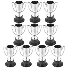 20Pièces Mini Trophées Argent Décoratif Jeux Enfants