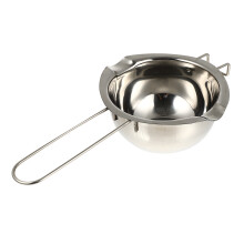 2Pièces Casserole Fondue Cire Durable Acier Pour DIY Argent