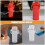2Pièces Étui Briquet Étanche Portable Double Usage Coloré 7