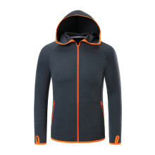 2Pièces Hoodie Multifonction Noir Été Respirant Outdoor