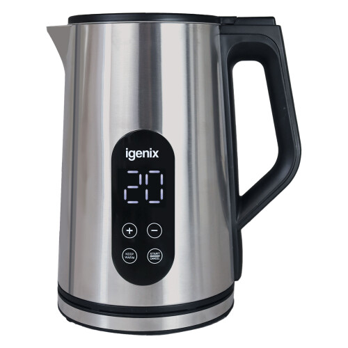 Igenix Igenix 1.5 Digital Jug Kettle Stainless Steel