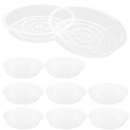 50Pièces Plateaux Drainage Transparents Pour Plantes, Usage 1