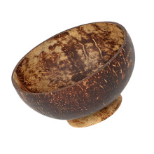 2Pièces Bol En Bois Marron Multifonction Pour Pique-