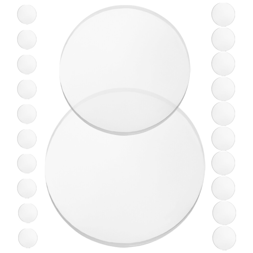 200Pcs Transparent Furniture Bumpers Anti Slip Glass Table Protectors 3653710839919