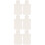 150Pièces Lignes Test Blanches Accessoire Délicat 8