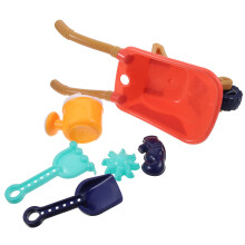 2Ensembles Kit De Jeux Sable Orange Plastique Pour Enfants