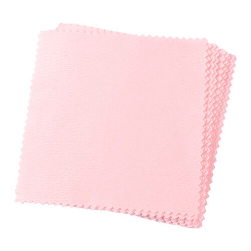 160Pièces Lingettes Microfibres Rose Pour Lunettes Écrans
