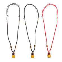 6Pièces Pendentifs Colliers Flacons Huile Verre Durable