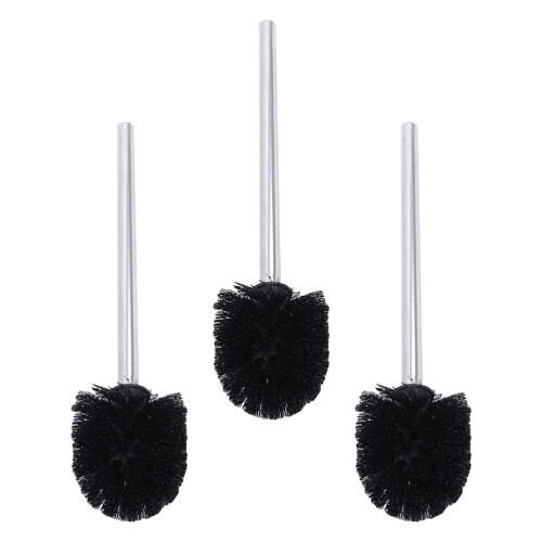 6Pièces Têtes De Nettoyage Wc Noir