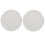 6Pcs Compact White Ink Dish Plates PP Ink Containers for Home Use 1