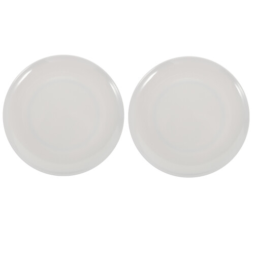 6Pcs Compact White Ink Dish Plates PP Ink Containers for Home Use
