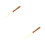 2Pièces Spatule Beurre Crème Manche Bois Détachable 7