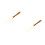 2Pièces Spatule Beurre Crème Manche Bois Détachable 10