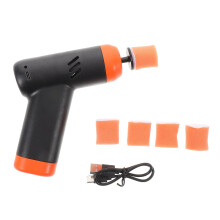 4Pièces Mini Polisseuse Portable ABS Kit Lustrage Multi Usage