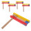 10Pièces Instrument À Percussion En Bois, Son Vibrant Multipurpose 1