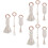 9Pièces Jouet Molaire Coton Clair Sûr Pour Bébé 5