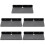 5Pièces Support Mural Enceinte Noir Pour Chambre Et Salon 8