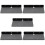 5Pièces Support Mural Enceinte Noir Pour Chambre Et Salon 10