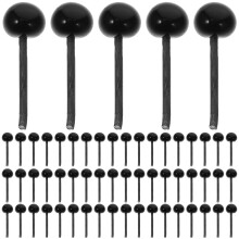 100Paires Yeux De En Verre Pour Bricolage Jouets