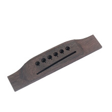 3St Elegante Koffie Guitar Bridge Voor Akoestische Gitaar Vervanging