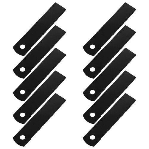 30Pièces Accessoires Fire Starter Acier Noir Camping 1